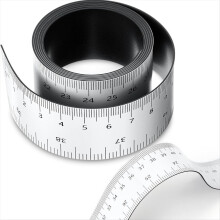 2 Pack 39.37 Inch Magnetic Measuring Tape Centimeters Flexible Rulers