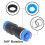 Quick Coupler Kit, Push- Direct Coupling, Pneumatic Air  Connector Direct Connection(4mm/6mm/8mm/10mm/12mm)40 PCS 2