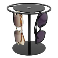Sonnenbrillenhalterständer, Acryl-Sonnenbrillen-Organizer mit 360-Grad-Drehung, Display-Brillenständer, Brillenhalter