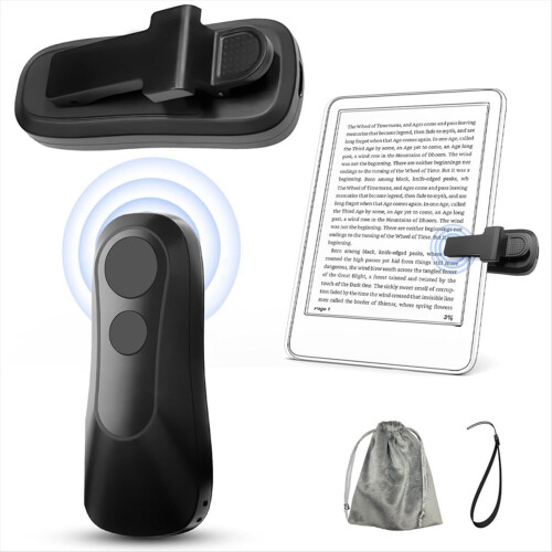 Wireless Page Turner Remote Control E-Book Clicker for Ereaders Tablet 2