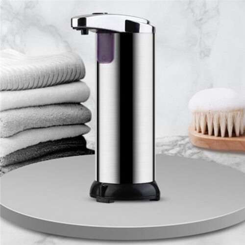 Automatic Soap Dispenser Touchless with Waterproof Base, 250Ml Liquid Soap Dispenser for Kitchen Bathroom Hotel 1
