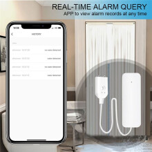 Tuya ZigBee Water Level Sensor Leakage Alarm Flood Leak Detector Home Water Alert Overflow Alarm Security System