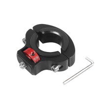 Adjustable Anti-Reverse 1/4 Screw Clamp Side Reinforcement Diameter Riding Photography Bicycle Fixing Bracket,B