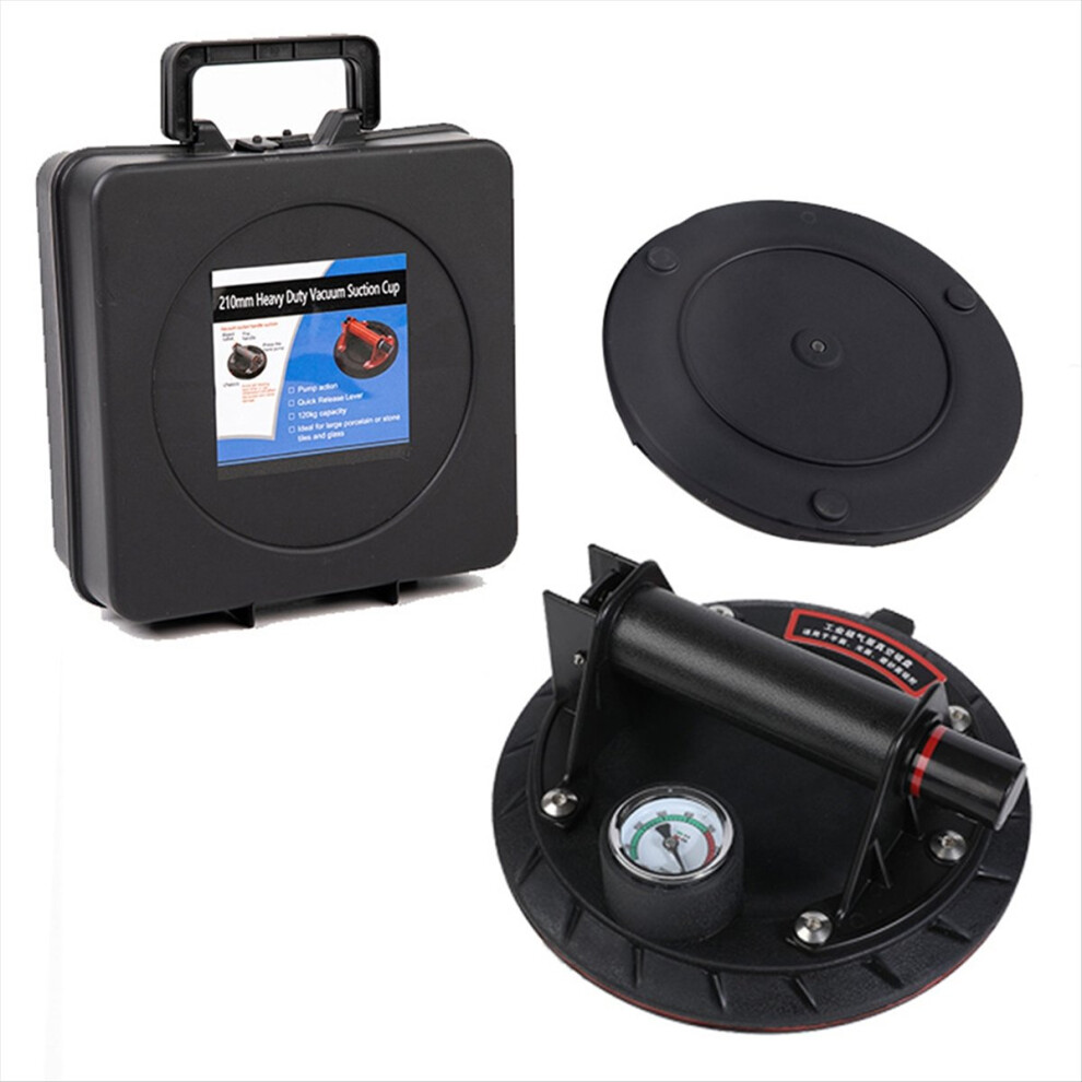 Pressure Gauge Sucker Air Pump Type Glass Suction Cup Monitor Tool Ind 4852494331278