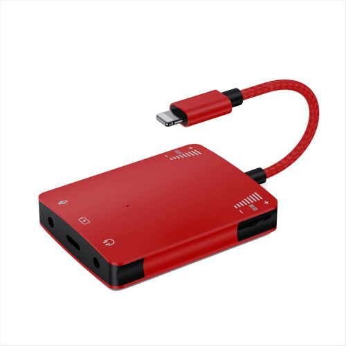 Audio Interface Adapter Fast Transmission Stable Compact Size Plug-And