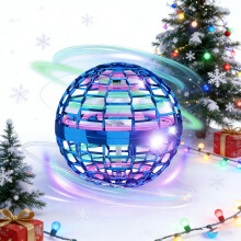 Juguete volador 2025 con control manual - Bola flotante LED con sensor de gestos, seguro para interiores y exteriores