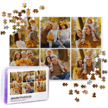 Vlastné puzzle z vašej fotografie Personalizované skladačky - Fotokolážové puzzle Darčeky pre dospelých Rodina Priateľ Pár