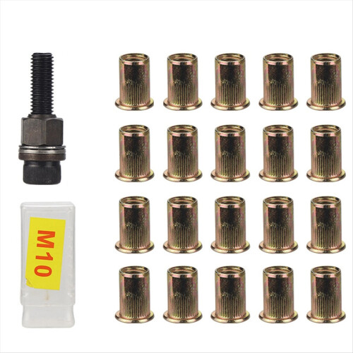 21pcs Rivet Nut Tools Hand Simple Installation Manual Riveter for Rivn
