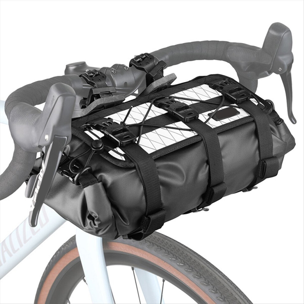 Photos - Bike Bag Waterproof Bike Handlebar Bag Adjustable Capacity, Removable Dry for ,