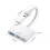 Type C Adapter 3-In-1 OTG Converter Dual- Multifunction Card Reader for Mobile Phone,Computer,Earphone 10