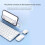 Type C Adapter 3-In-1 OTG Converter Dual- Multifunction Card Reader for Mobile Phone,Computer,Earphone 7