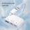 Type C Adapter 3-In-1 OTG Converter Dual- Multifunction Card Reader for Mobile Phone,Computer,Earphone 2
