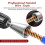 Drill Wire Stripper Set Strippers for Cable Electricians Tool AWG 14-1 4