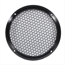 Aluminum Car Tweeter Speaker Grill Cover, 6.5 Inch, Full Metal Mesh Gr