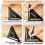 Triangle Ruler 7inch Aluminum Angle Protractor Speed Metric Square Mea 6
