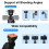 Wireless Grip Tripod with Camera Remote Control for Still, Video, Vlo 4