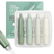 4pcs Double Sided Tape Pens Glue Tape Pen Scrapbooking Crafting Cards