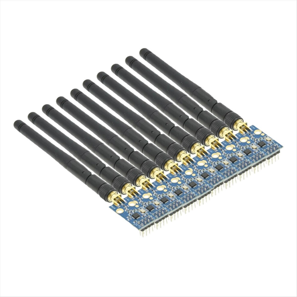 10Pcs Cc1101 433Mhz Wireless Module With Sma Antenna Transceiver 4852494334446