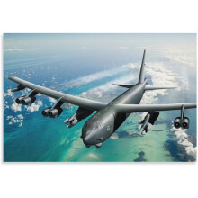 1000 bitars B-52 strategiskt bombplanspussel - Flygpussel för vuxna tonåringar Militär