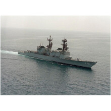 500 bitar flerfärgad jagare USS O'Brien (DD 975) undervägspussel - marinfartygspussel för vuxna