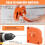 Multi-Functional Drill Bit Sharpener Tool with 12 Pcs Grinding Wheels 4