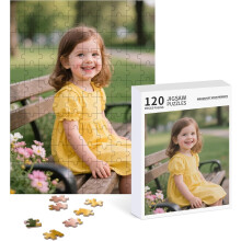Puzzle na míru z vaší fotografie 120/200/300/500/1000/1500 dílků - personalizovaný dárek pro rodiny s dětmi