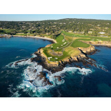 Pebble Beach Golf 1000 bitars naturskönt pussel för vuxna och barn, utmanande träpussel och heminredning