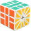 SQ2 Speed Cube Square Two Magic Cube Sticker Solfjäderformad Pusselkub Leksaker Vit 1