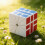 SQ2 Speed Cube Square Two Magic Cube Sticker Solfjäderformad Pusselkub Leksaker Vit 4