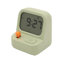 Retro  Handheld Game Machine Alarm Clock Kids Cute Digital Clock Multi Function Countdown Snooze Desk Table Clock
