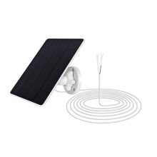 3W Solar Panels with 4M Extension Cable IP65 360 Adjustable Bracket for Ring Doorbell