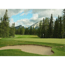 Παζλ 500 τεμαχίων για γήπεδο γκολφ, Mountain Golf Flag, Fore Valley - Προκλητική οικογενειακή δρασ