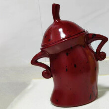 Canister with Attitude,Fun Airtight Kitchen Storage Canisters,Cute Food Storage Tank with Airtight Lid Red