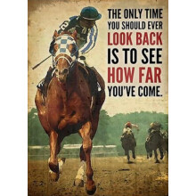 Horse Racing Secretariat Quote 1000 Piece Jigsaw Puzzle, Motivational Poster Toy, Gift & Home Art Decoration
