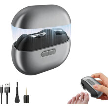 Nail Clippers 2025 Best Electric Smart Nail Clipper for Seniors with LED Light Painless for Thick Nails Arthritis 1Pc