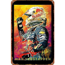 500 brikker Formel 1 plakat retro vægpuslespil - Til hjem, gade, port, barer, klubdekoration, motorsportsgave