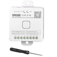 SP630E Bluetooh LED Controller Support PWM Monochrome CCT RGB RGBW RGBCCT or SPI TTL IC Chip LED Strip WS2811 WS2812B