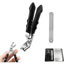 Clipmaster Pro Nagelknipser 2025 Neue Zehennagelknipser mit großem, abgewinkeltem Kopf und breiter Öffnung für Senioren mit dicken Zehennägeln