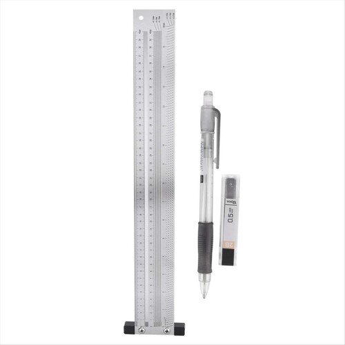 Ultra Marking Ruler, Stainless Steel Metric Version Woodworking Scribi