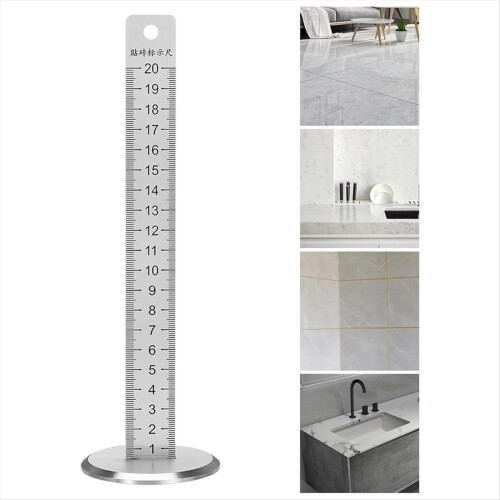 Equal Height Ruler Positioning Horizontal Metal Ceramic Tile Tool Lay 2