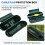 2PCS Extension Cable Plug Connection Protective Cover, Waterproof Indo 6