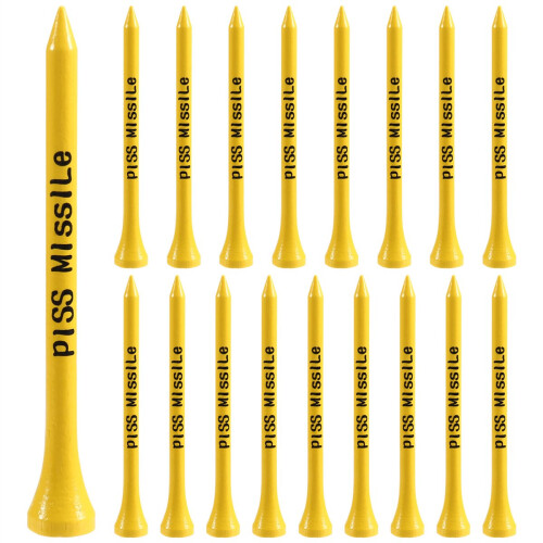 Golf Tees - Premium Bamboo Open and Light Up the Tee Box A