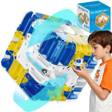 3D Rolling Ball Maze Cube 2026 New Large Labyrinth 3D Puzzle Engaging Brain Teaser Cultivate Logical Spatial Awareness Blue