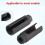 Universal Black O2 Oxygen Sensor Socket Tool 1/2 Inch Square Drive Rem 5