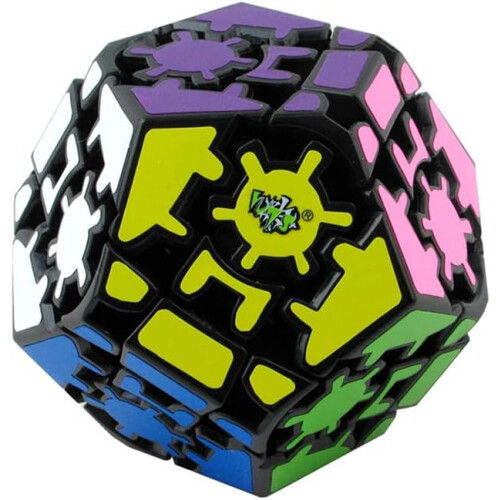 Gear Megaminx 3D Gear Cube Magic Cube Smooth Pentagonal Dodecahedron Speed Puzzle Cube Brain Teaser Puzzles 1