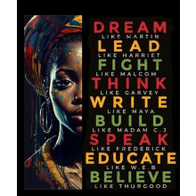 Black History Month African American 300-brikkers puslespil til voksne, Active Mind Party-sjov og unikke brikker