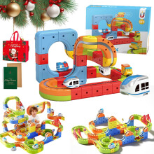 New Generation 3D Train Routes Mix-Match STEM Cubes Anti-Gravity DIY Track
