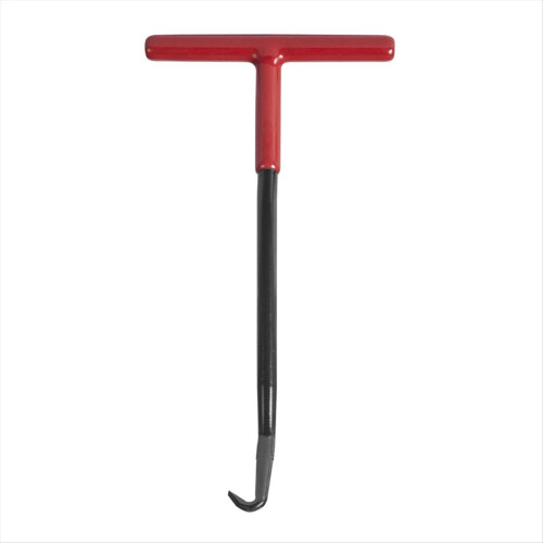2 Pcs Exhaust Pipe Spring Disassembly Puller Modified T-Type Hook Stee 1