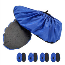 Anti-Slip Reusable Shoe Covers Waterproof Washable Boot Dustproof 5 Pa