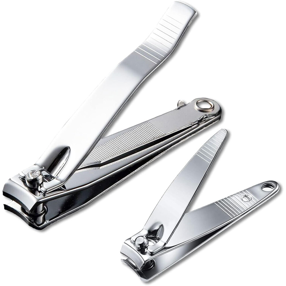 Oimg Nail Clipper Basic Stainless Steel Fingernail And Toenail Trimmer For Personal Care And Hygiene